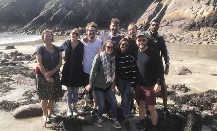 A day of exploration and eating on the beach.